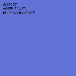 #6273D7 - Blue Marguerite Color Image