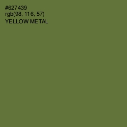 #627439 - Yellow Metal Color Image