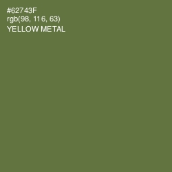 #62743F - Yellow Metal Color Image