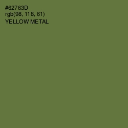 #62763D - Yellow Metal Color Image