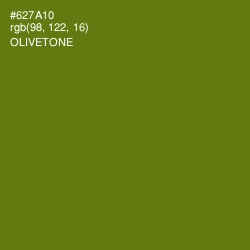 #627A10 - Olivetone Color Image