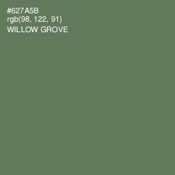 #627A5B - Willow Grove Color Image