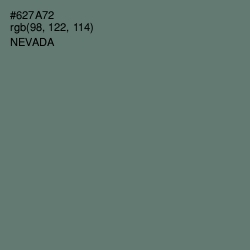 #627A72 - Nevada Color Image