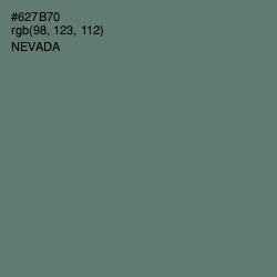 #627B70 - Nevada Color Image