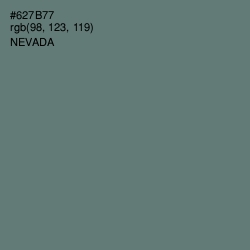 #627B77 - Nevada Color Image