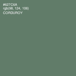 #627C6A - Corduroy Color Image