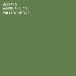 #627F4D - Willow Grove Color Image