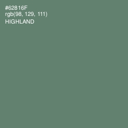 #62816F - Highland Color Image