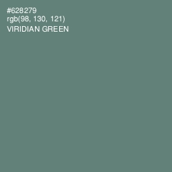 #628279 - Viridian Green Color Image