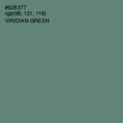 #628377 - Viridian Green Color Image