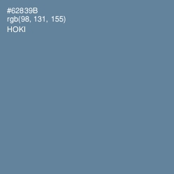 #62839B - Hoki Color Image