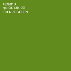 #628B1D - Trendy Green Color Image