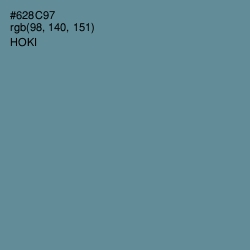 #628C97 - Hoki Color Image