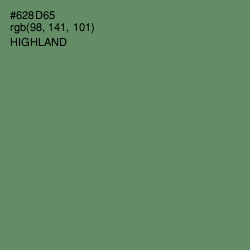 #628D65 - Highland Color Image