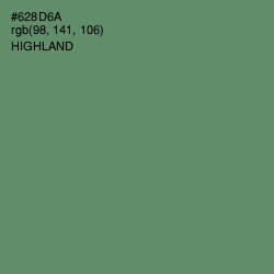 #628D6A - Highland Color Image