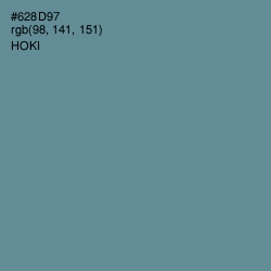 #628D97 - Hoki Color Image