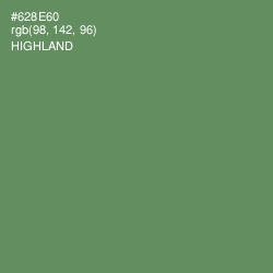 #628E60 - Highland Color Image