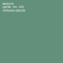 #62907A - Viridian Green Color Image