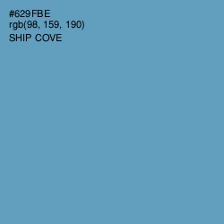 #629FBE - Ship Cove Color Image