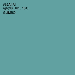 #62A1A1 - Gumbo Color Image