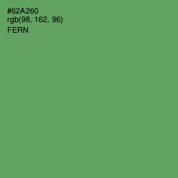 #62A260 - Fern Color Image