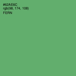 #62AE6C - Fern Color Image