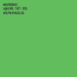#62BB5D - Asparagus Color Image