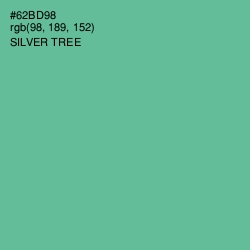 #62BD98 - Silver Tree Color Image