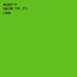 #62BF1F - Lima Color Image