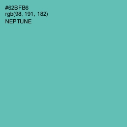 #62BFB6 - Neptune Color Image