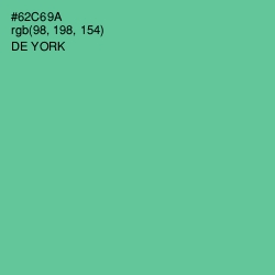 #62C69A - De York Color Image