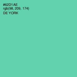 #62D1AE - De York Color Image