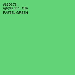#62D376 - Pastel Green Color Image