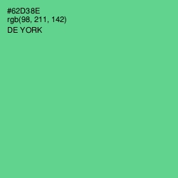 #62D38E - De York Color Image