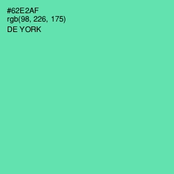 #62E2AF - De York Color Image