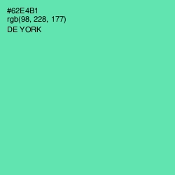 #62E4B1 - De York Color Image