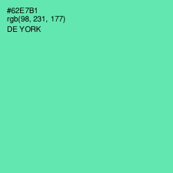 #62E7B1 - De York Color Image