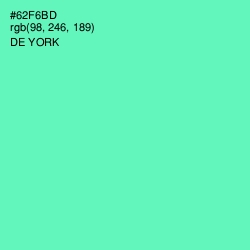 #62F6BD - De York Color Image