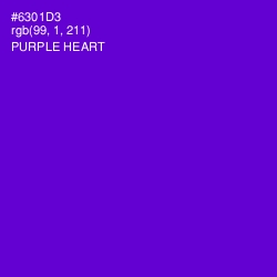 #6301D3 - Purple Heart Color Image