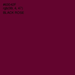 #63042F - Black Rose Color Image