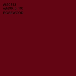 #630513 - Rosewood Color Image