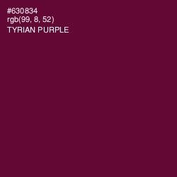 #630834 - Tyrian Purple Color Image