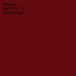 #630A0E - Rosewood Color Image