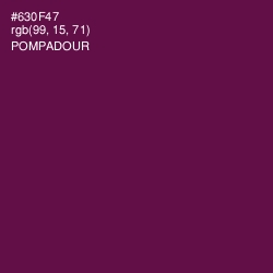 #630F47 - Pompadour Color Image