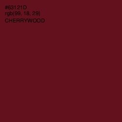 #63121D - Cherrywood Color Image