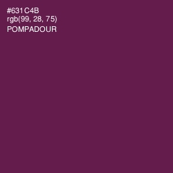 #631C4B - Pompadour Color Image