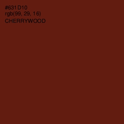 #631D10 - Cherrywood Color Image