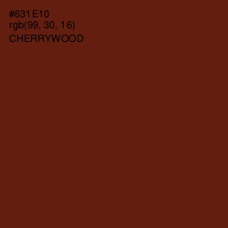 #631E10 - Cherrywood Color Image