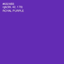 #632AB3 - Royal Purple Color Image