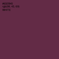 #632B45 - Tawny Port Color Image